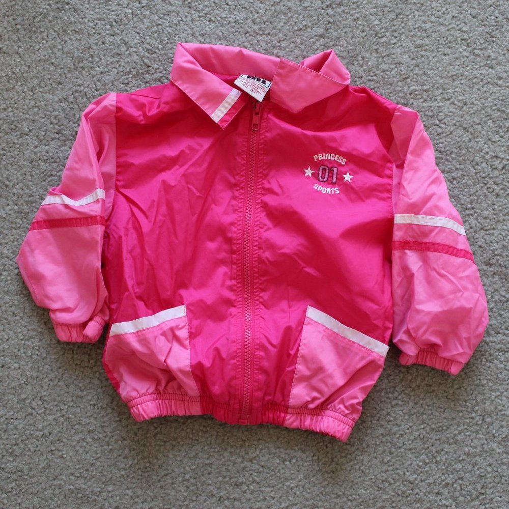 ML Miss Lana Pink Track Windbreaker Jacket 3T - Picture 3 of 8